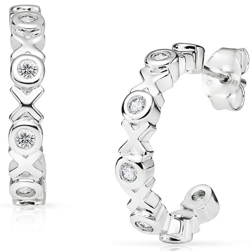 18k 925 Xoxo Hugs And Kisses Earrings 121$